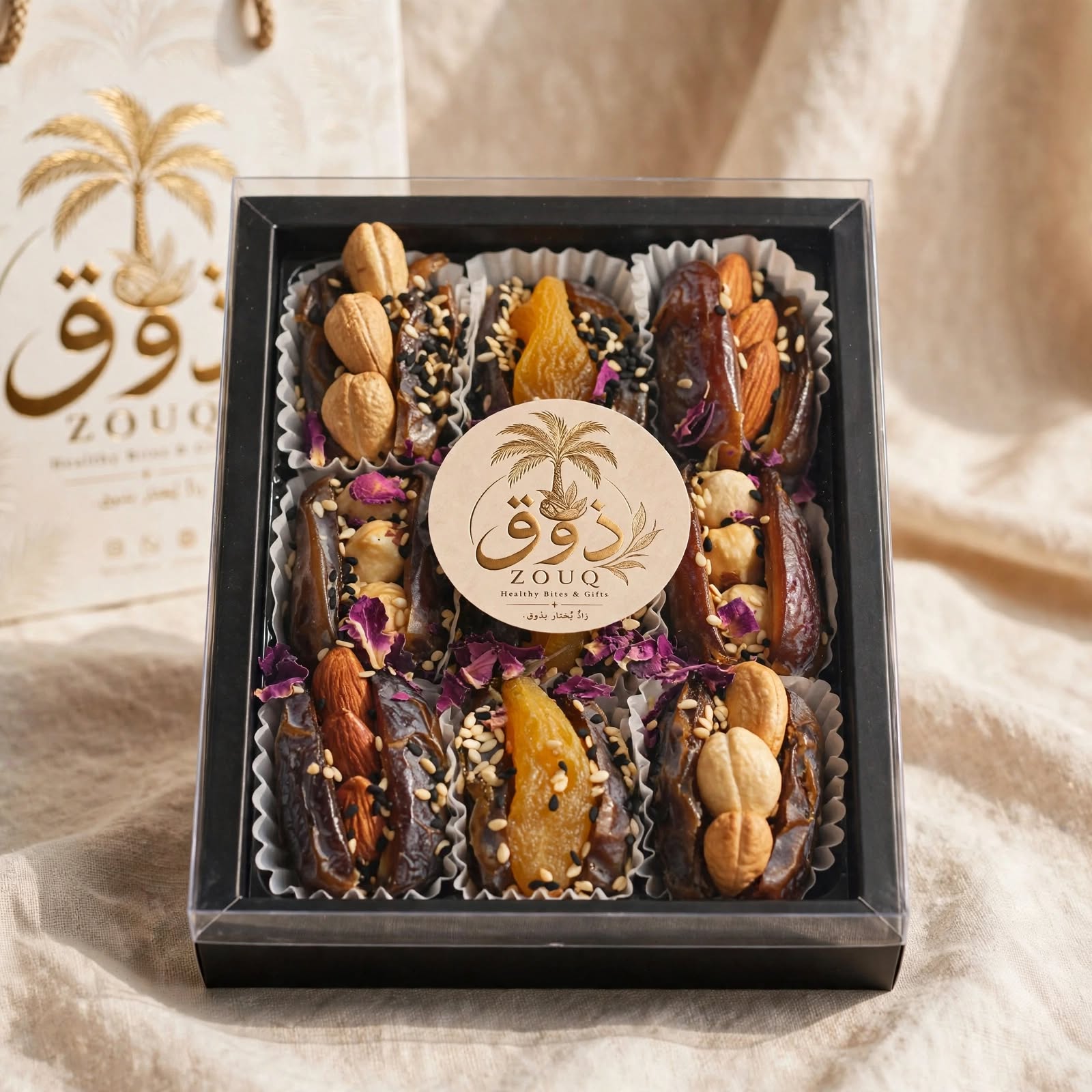 ZOUQ Trio Stuffed Dates